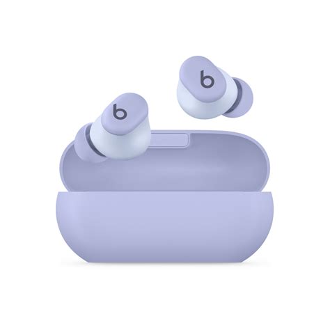 purple earbuds