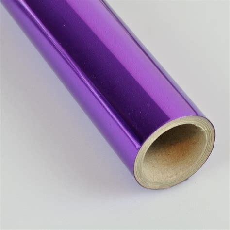 purple foil paper roll