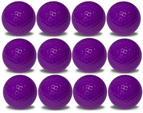 purple golf balls