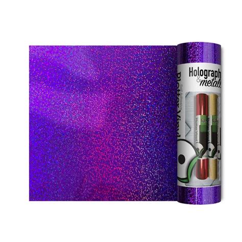 purple holographic vinyl