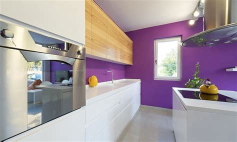 Purple Kitchen Paint