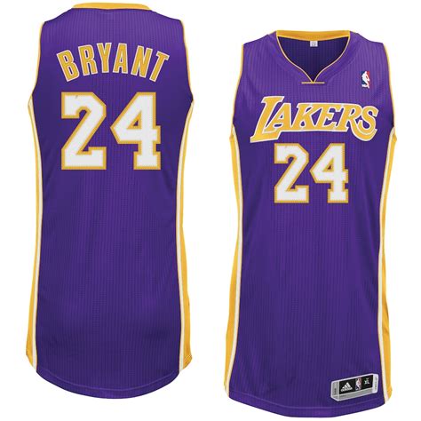 purple lakers jersey authentic