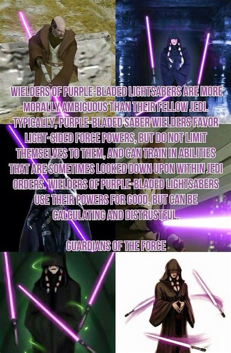 Purple Lightsaber Explained