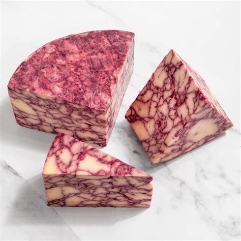 purple marbled cheese