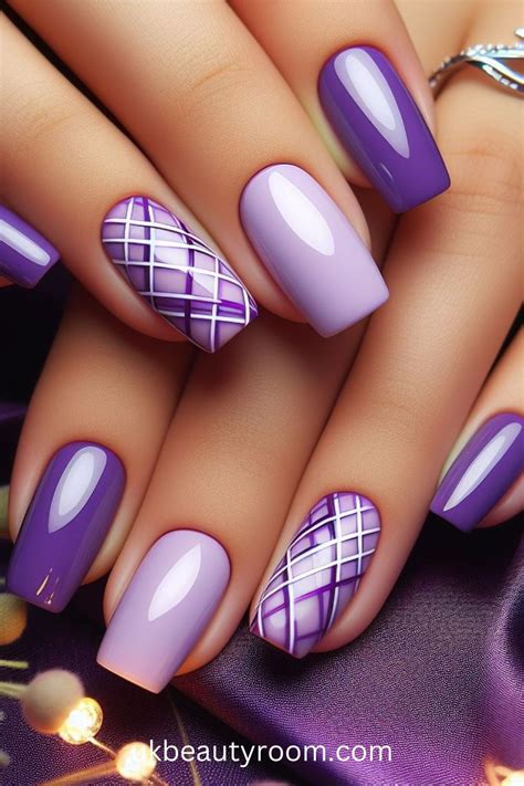 Purple Nails Designs Fall