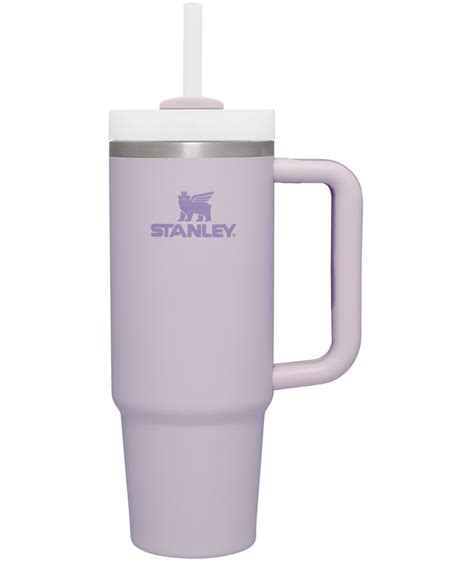 purple stanley cup 30 oz with handle