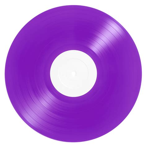 purple vinyl record