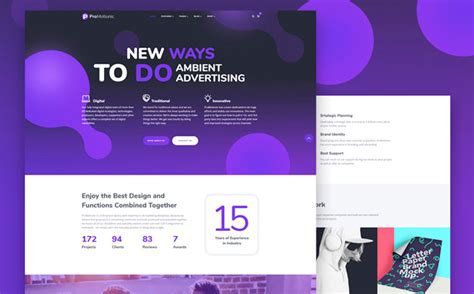Purple Website Design
