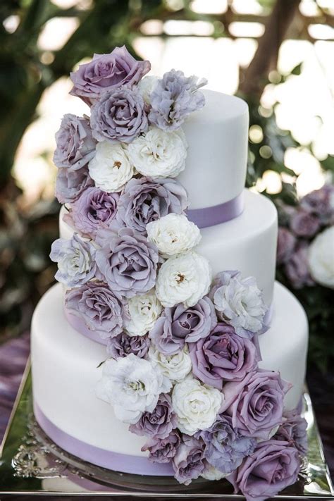 10+ Purple Wedding Cake