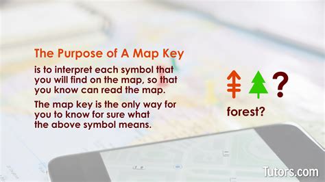 Purpose Of A Key On A Map