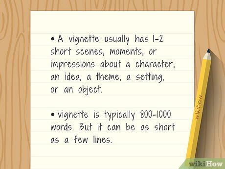 Purpose Of A Vignette
