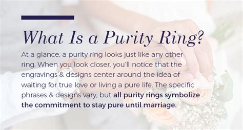 Purpose Of Purity Ring