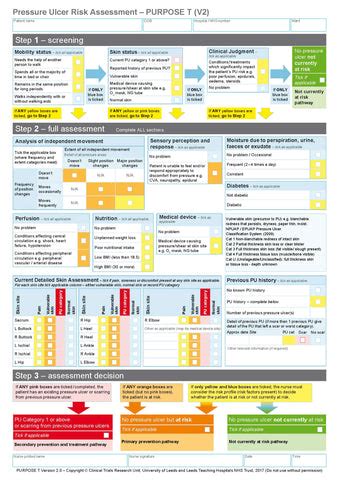 purpose t assessment tool nhs