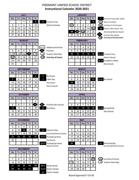 pusd calendar 2021 2022