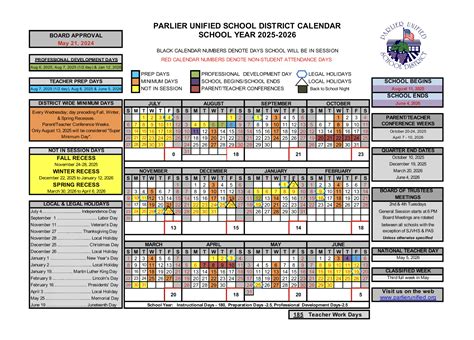 Pusd School Calendar