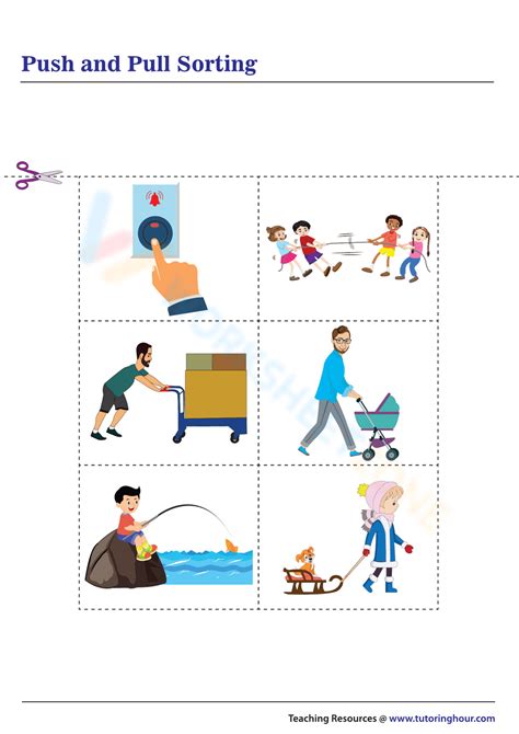 Push And Pull Activity Grade 4