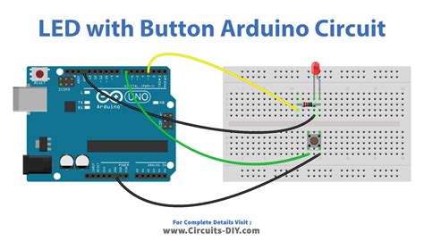 Push Button Arduino Led