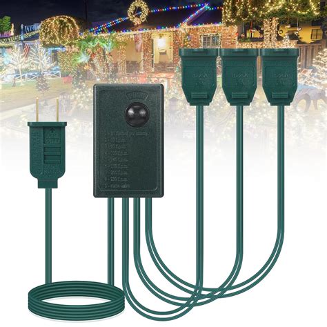 Push Button Christmas Lights