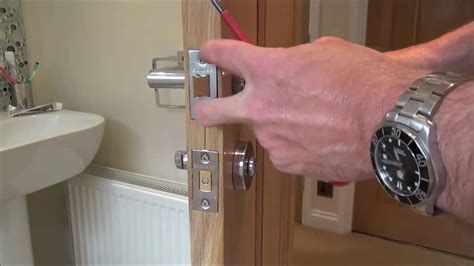 Push Button Door Lock Jammed