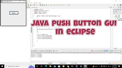 Push Button Java