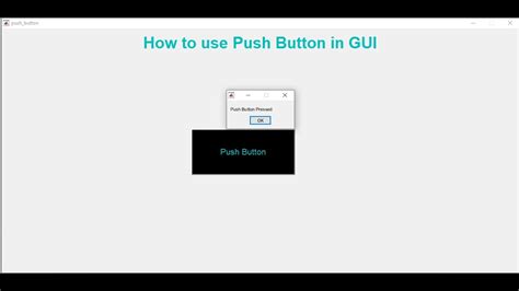 Push Button Matlab