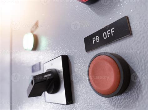 Push Button On Off Panel