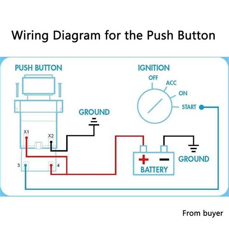 push button starter switch not working