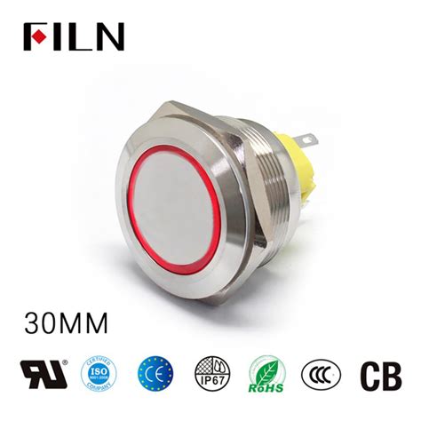 Push Button Switch With Led Indicator