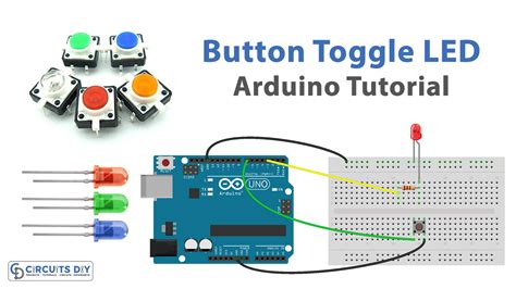 Push Button Toggle Switch Arduino