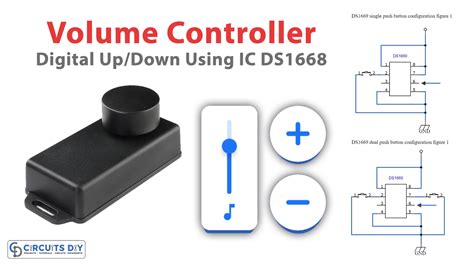 Push Button Volume Control Circuit