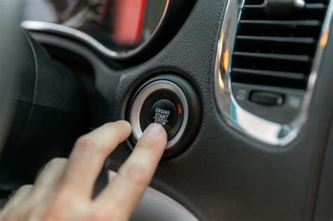 push button with key fob to start