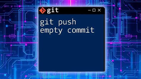 push empty commit github desktop
