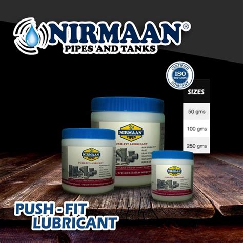 Push Fit Pipe Lubricant