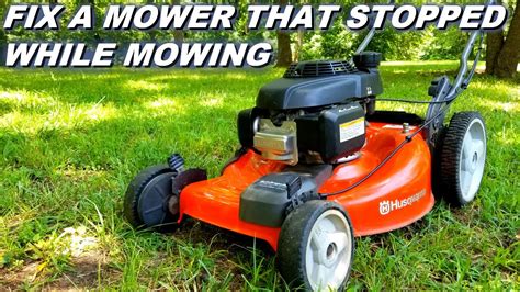 Push Mower Stopped Running While Mowing