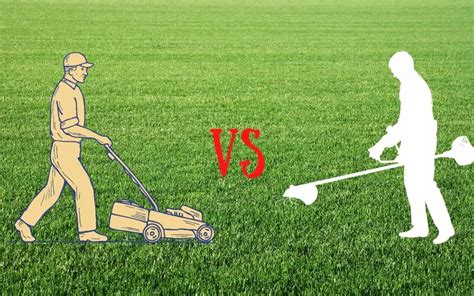 Push Mower Vs String Trimmer