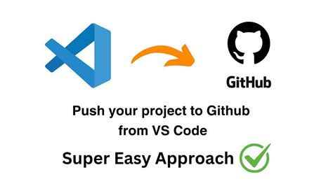 push project from vs code to github