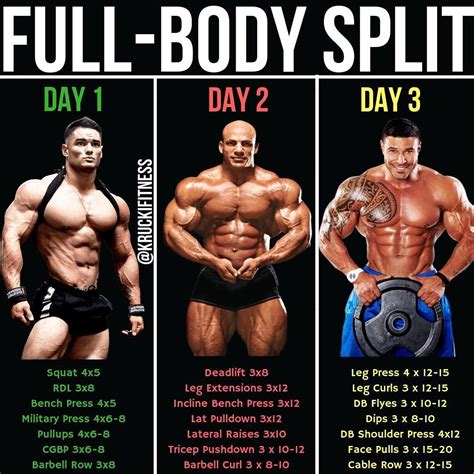 Push Pull Split Vs Body Part Split