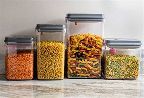 Push Seal Containers