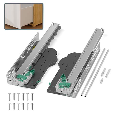 Push To Open With Soft Close Drawer Slides