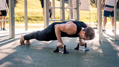 push up bar exercises
