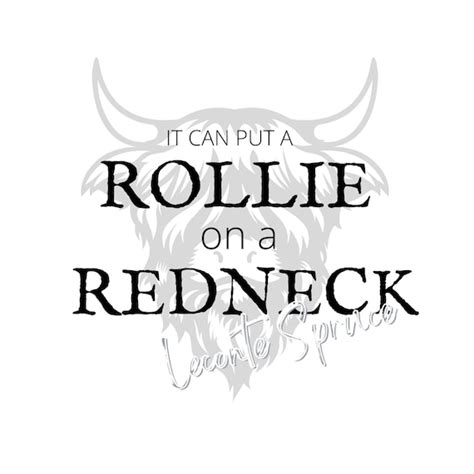 put a rolex on a redneck