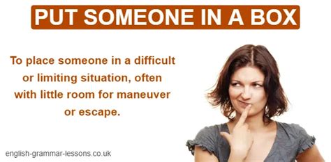 Put In A Box Meaning