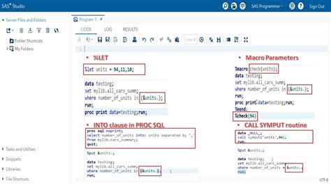 put in sas macro