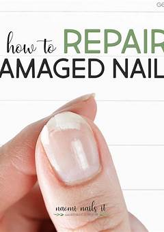 Putting Acrylic Nails On Damaged Nails