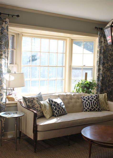 Putting A Couch In Front Of A Bay Window