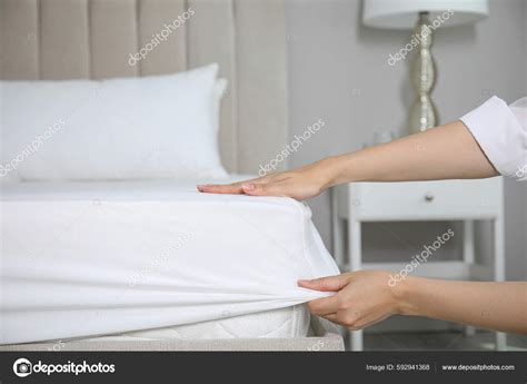 Putting Bedsheet On Damp