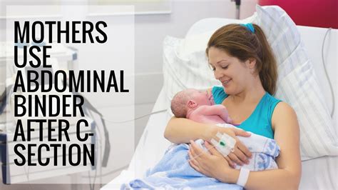 Putting Binder After C Section