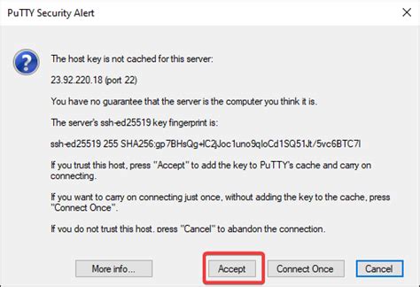 Putty Auto Accept Fingerprint