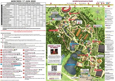 puy du fou programme journalier