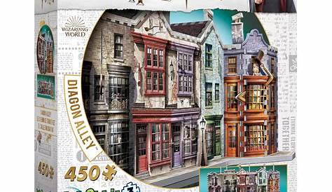 Puzzle 3d Harry Potter Chemin De Traverse Cubic Fun 3D Set